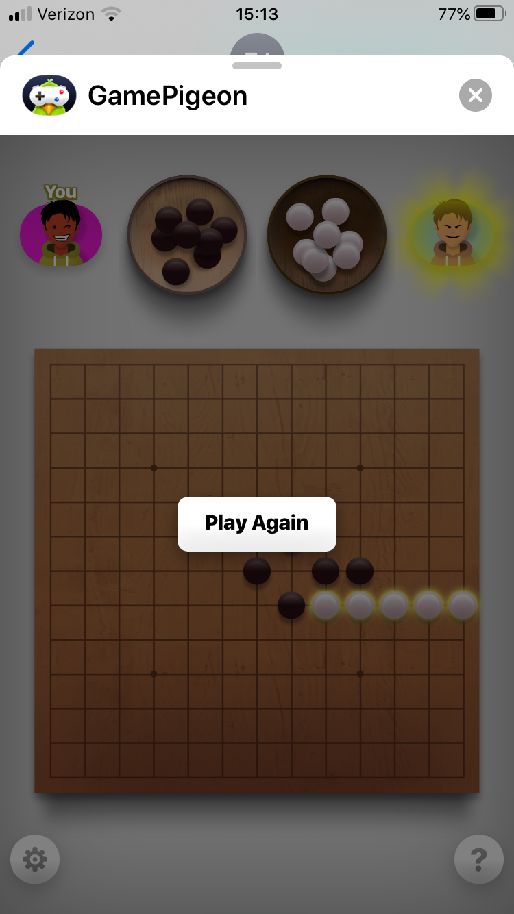 Why did I lose?